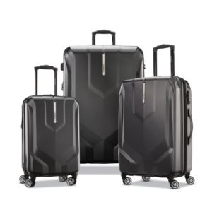 OPTO+PC+2+3pc+Nested+Hardside+Luggage+Set+Black