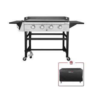Royal+Gourmet+4-Burner+52000-BTU+Propane+Gas+Grill+Griddle+with+Cover