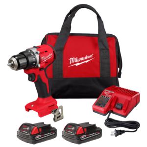 M18+Compact+Brushless+1%2F2%22+Drill+Driver+Kit+w%2F+2+Batteries