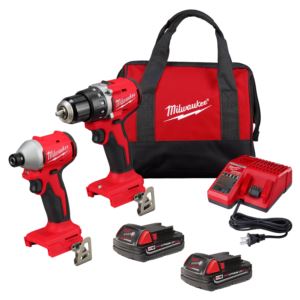 M18+Compact+Brushless+2-Tool+Combo+Kit+-+Drill%2FDriver+%26+Hex+Impact+Driver