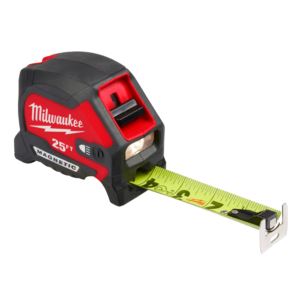 25ft+Compact+Wide+Blade+Magnetic+Tape+Measure+w%2F+Rechargeable+100L+Light