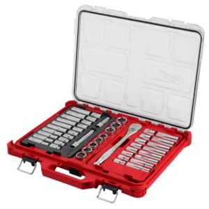 47pc+1%2F2%22+Drive+Ratchet+%26+Socket+Set+w%2F+PACKOUT+Low-Profile+Organizer