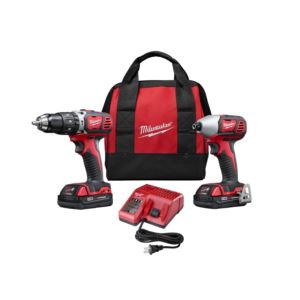 M18+Cordless+LITHIUM-ION+2-Tool+Combo+Kit+-+Hammer+Drill+%26+Impact+Driver