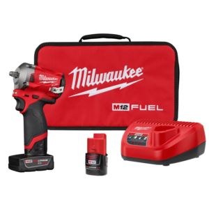 M12+FUEL+3%2F8%22+Stubby+Impact+Wrench+Kit