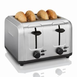 4+Slice+Stainless+Steel+Toaster+w%2F+Extra-Wide+Slots