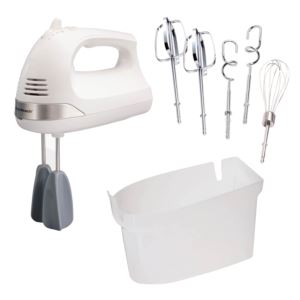 6+Speed+Hand+Mixer+w%2F+Snap-on+Case+White