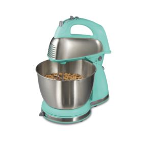 6+Speed+Hand%2FStand+Mixer+Aqua+Blue