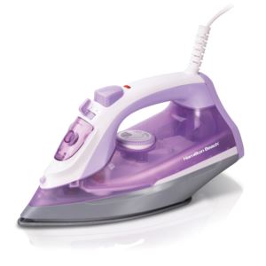 Steam+Iron+w%2F+Nonstick+Soleplate+Purple