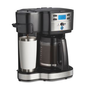 2-Way+Programmable+Coffeemaker+Stainless