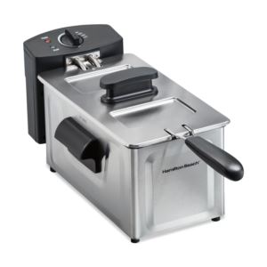 6+Cup+Stainless+Steel+Deep+Fryer