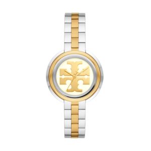 Ladies+Miller+Two-Tone+Stainless+Steel+Watch+Ivory+Dial