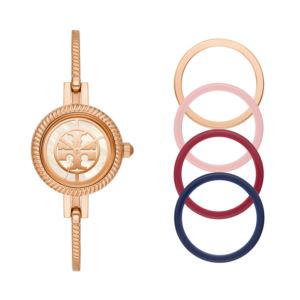 Ladies+Reva+Gold-Tone+Bangle+Watch+Gift+Set