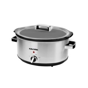 6.5+qt+Slow+Cooker%2C+Stainless+Steel