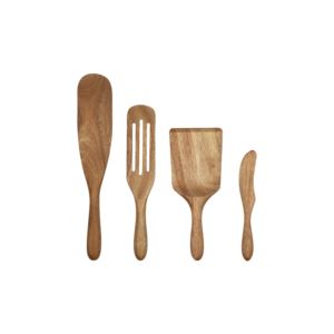 Mad+Hungry+Premium+4-Piece+Acacia+Wood+Spurtle+Set