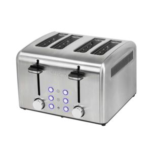 4-Slice+Wide+Slot+Toaster%2C+Stainless+Steel