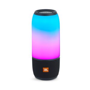 Pulse+3+Waterproof+Bluetooth+Speaker+w%2F+Light+Show+Black