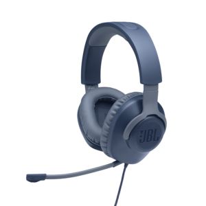 Quantum+100+Wired+Over-Ear+Gaming+Headset+w%2F+Detachable+Mic+Blue