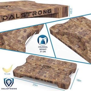 Dalstrong+Lionswood+End-Grain+Teak+Cutting+%26+Serving+Board+-+Extra-Large+-+25%22+x+18%22