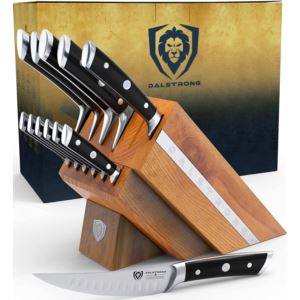 Dalstrong+12-Piece+Complete+Knife+Set+with+Storage+Block+-+German+Steel+-+Gladiator+Series