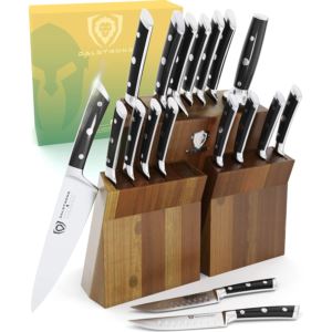 Dalstrong+18-Piece+Complete+Knife+Set+with+Storage+Block+-+German+Steel+-+Gladiator+Series