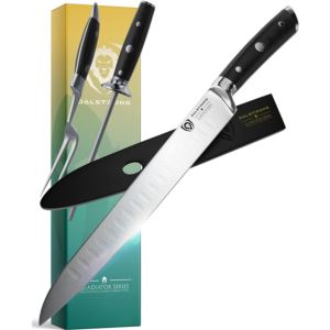 Dalstrong+Carving+Knife+%26+Fork+Set+-+German+Steel+-+Gladiator+Series+-+NSF+Certified