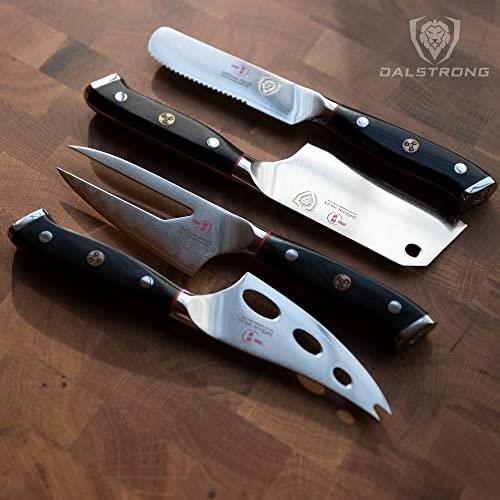 4 Piece Cheese Knife Set | Shogun Series | NSF Certified | Dalstrong