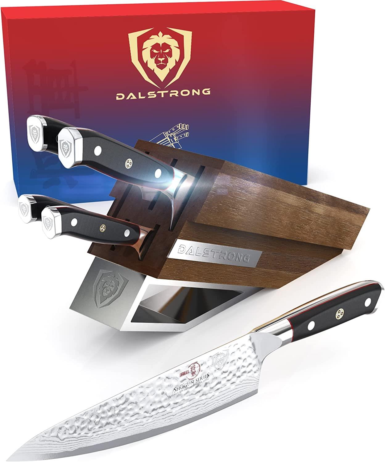 8 Knife Block Set | Crusader Series | NSF Certified | Dalstrong