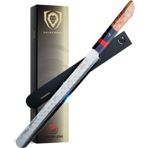 Dalstrong+12%22+Brisket+Carving+Knife+-+Firestorm+Alpha+Series-High+Carbon+Steel-Traditional+Wa+Handle