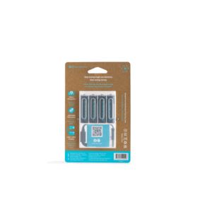 Pale+Blue+Lithium+Ion+Rechargeable+AA+Batteries+-+12+pack