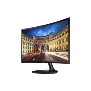 24%22+Curved+LED+Monitor+Glossy+Black