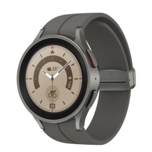 Galaxy+Watch5+Pro+45mm+Bluetooth+Smartwatch+Gray+Titanium
