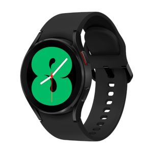 Galaxy+Watch4+40mm+Black+Aluminum+Smartwtach+w%2F+Black+Sport+Band