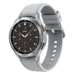 Galaxy+Watch4+Classic+46mm+Silver+Stainless+Smartwatch+w%2F+Silver+Sport+Band