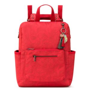 Eco+Twill+Loyola+Backpack+in+Red