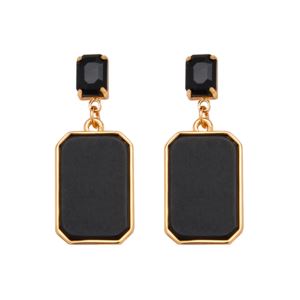 Martini+Earrings+in+Black
