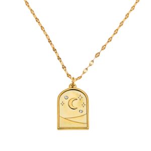Luna+Necklace+in+Gold