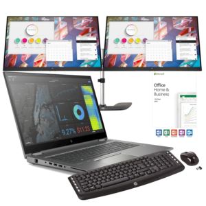 Zbook+17.3%22+Notebook+Dual+Monitor+bundle
