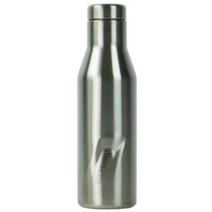 EcoVessel+Aspen+16+oz+Insulated+SS+Water+Bottle+-+Silver