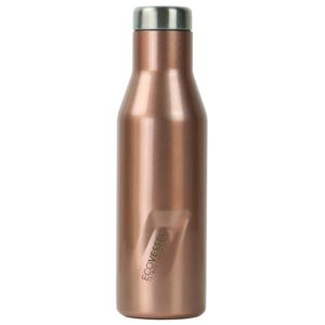 EcoVessel+Aspen+16+oz+Insulated+SS+Water+Bottle+-+Rose+Gold