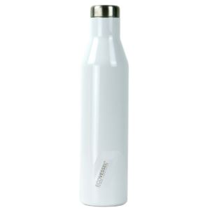 EcoVessel+Aspen+25+oz+Insulated+SS+Water+Bottle+-+White