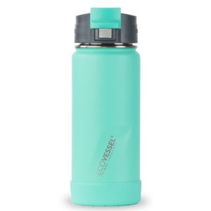 EcoVessel+The+Perk+-+Insulated+Coffee+%26+Tea+Travel+Mug+-+16OZ+Aqua