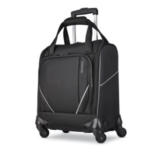Zoom+Turbo+Wheeled+Underseat+Softside+Spinner+Black