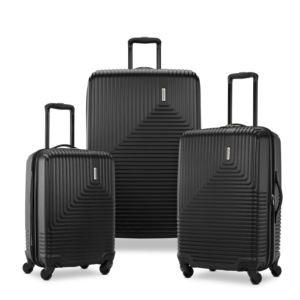 Groove+3pc+Hardside+Spinner+Set+Black