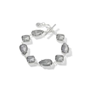 Mermaid+Glass+Toggle+Bracelet+in+Silver