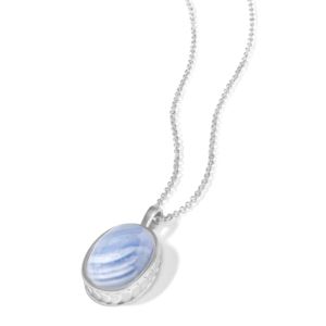 Naia+Oval+18%22+Necklace