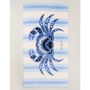 Blue+Crab+Beach+Towel