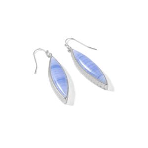 Naia+Marquise+Earrings+-+Silver