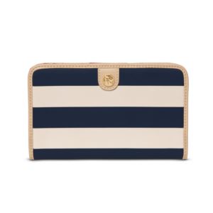 Navy+Stripe+Snap+Wallet