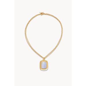 Mason+Necklace+-+Blue+Chalcedony