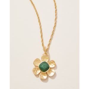 Primrose+Necklace+-+Green